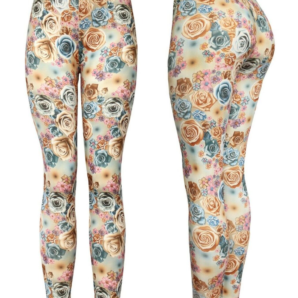 Women's Cotton Blend Basic Workout Leggings